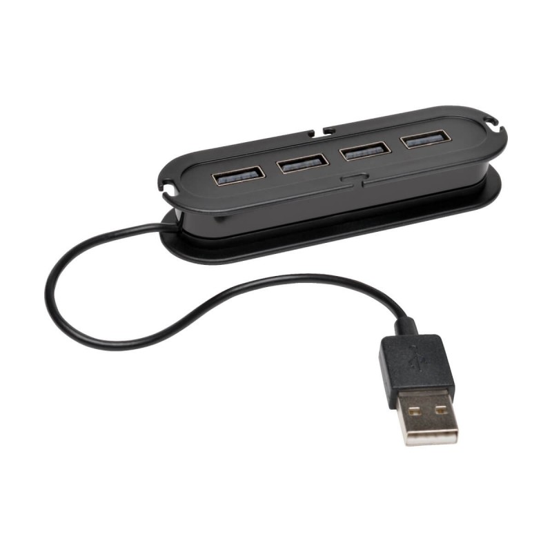 Tripp Lite Ultra-Mini Hub de 4 Puertos USB 2.0 de Alta Velocidad U222-004