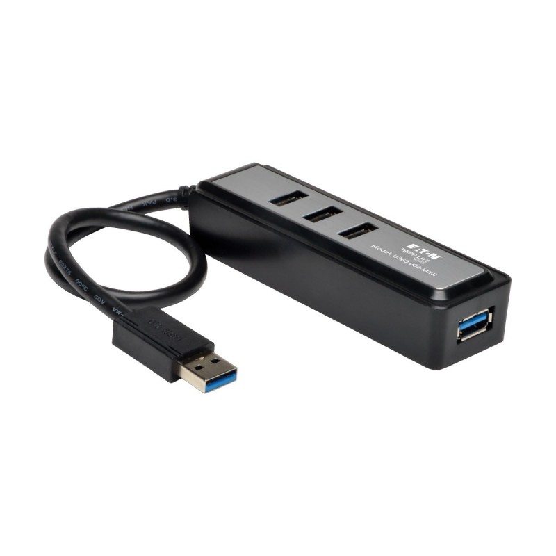 Tripp Lite Hub Portátil USB 3.0 SuperSpeed - 4 Puertos U360-004-MINI