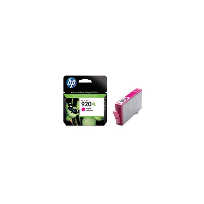 HP 920XL Magenta Officejet Ink Cartridge cartucho de tinta 1 pieza(s) Original CD973AEBGY
