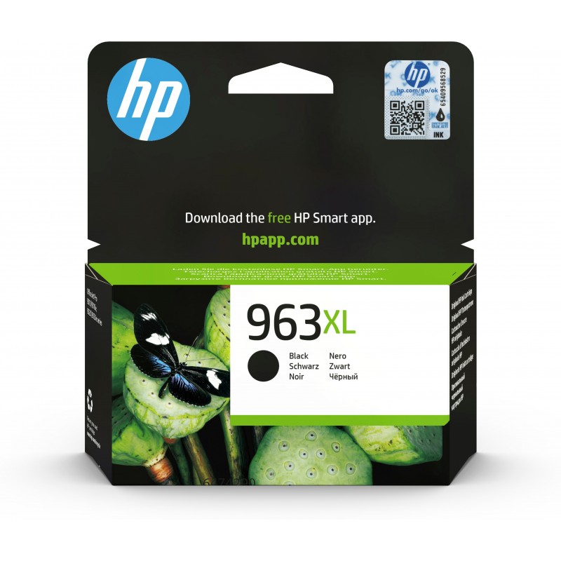 HP Cartucho de tinta Original 963XL negro de alta capacidad 3JA30AEBGX
