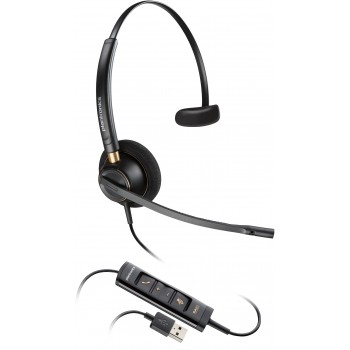 POLY Auriculares monoaurales EncorePro 515 USB-A Negro 783R1AA