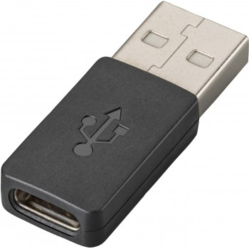 POLY Adaptador de USB-A a USB-C 85Q48AA