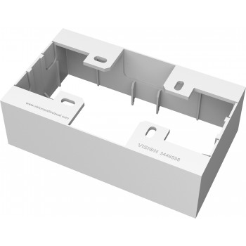 Vision TC3 BACKBOX2G caja electrica Blanco