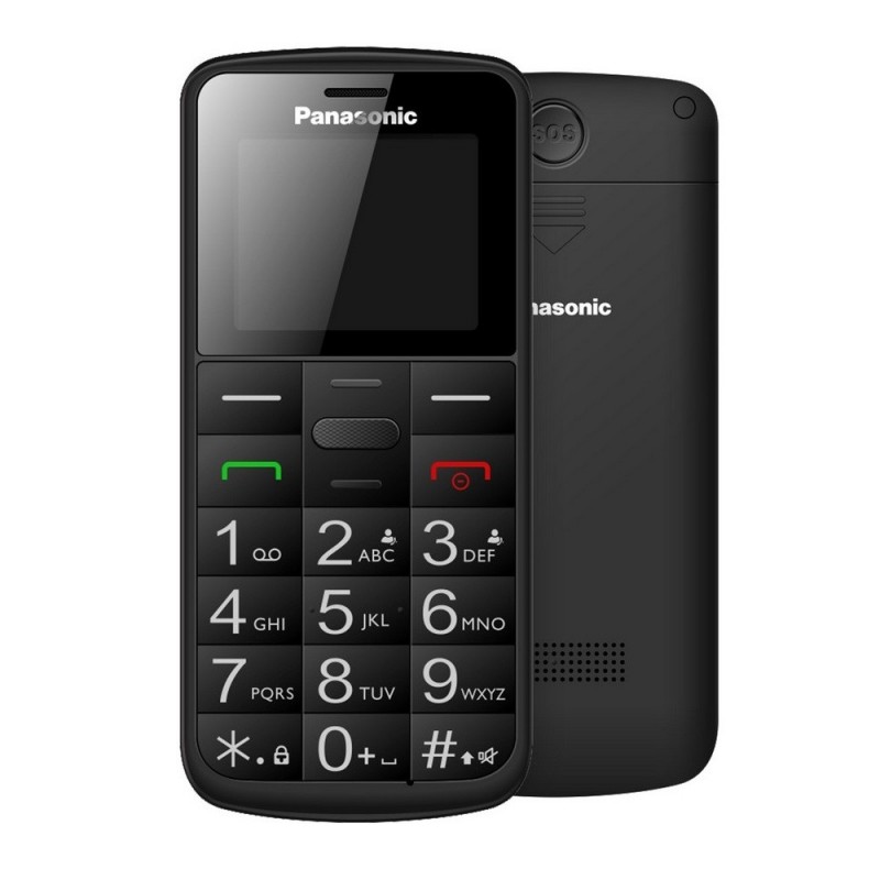 (Reacondicionado) Panasonic KX-TU110 4,5 cm (1.77") Negro KX-TU110EXB