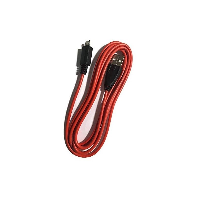 Jabra 14201-61 cable USB USB 2.0 USB A Micro-USB A Negro, Rojo