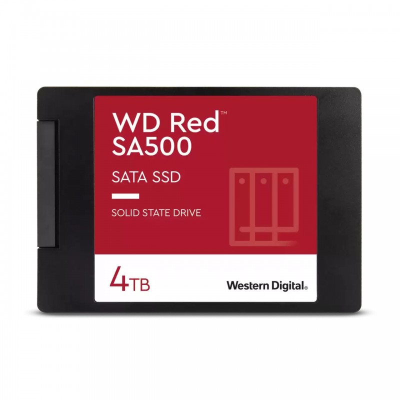 WD Red WDS400T2R0A - 4000GB 2.5" 3D NAND Serial ATA III