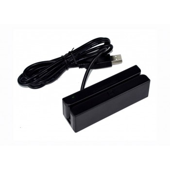 Premier BM-90 lector de tarjeta magnética USB Negro BM90MSR3USB