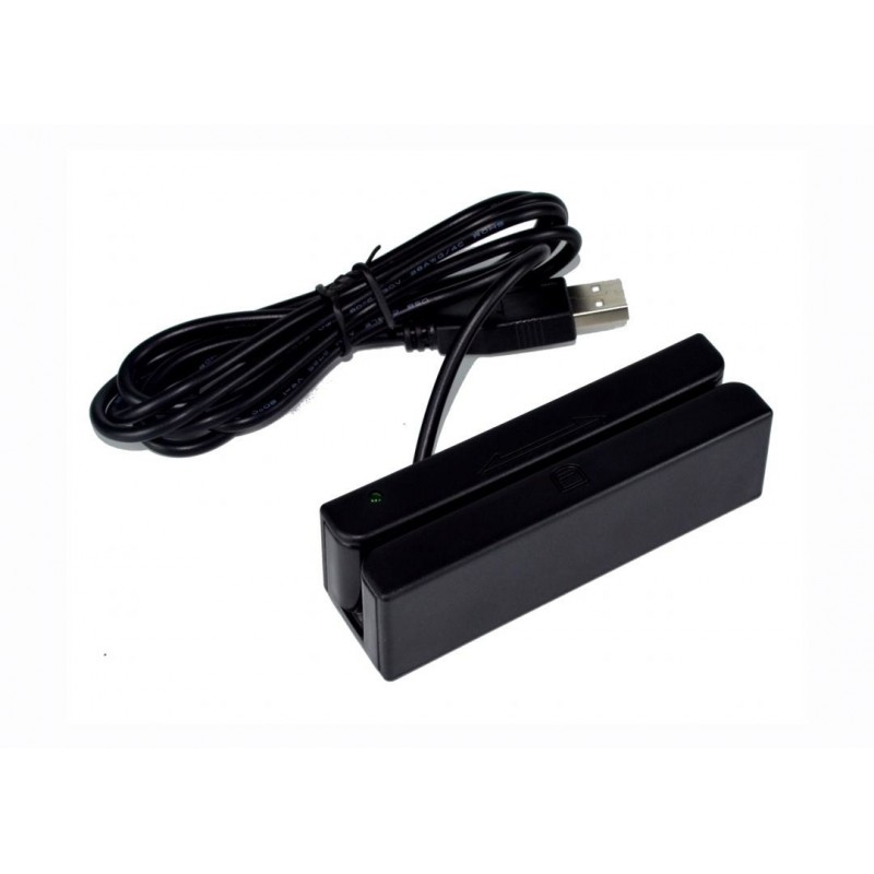 Premier BM-90 lector de tarjeta magnética USB Negro BM90MSR3USB
