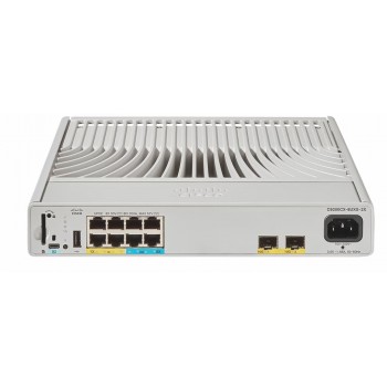 Cisco Catalyst C9200CX-8UXG-2X-E switch Gestionado L2 L3 Energía sobre Ethernet (PoE) Gris