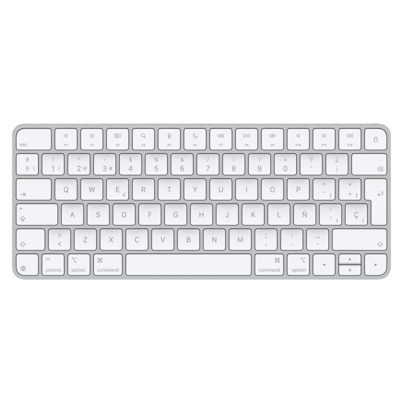 Apple Magic teclado Universal USB + Bluetooth QWERTY Español Blanco MXCL3Y A