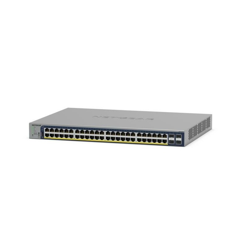 NETGEAR GS728TP Gestionado L2 L3 L4 Gigabit Ethernet (10 100 1000) Energía sobre Ethernet (PoE) Gris GS728TP-300EUS