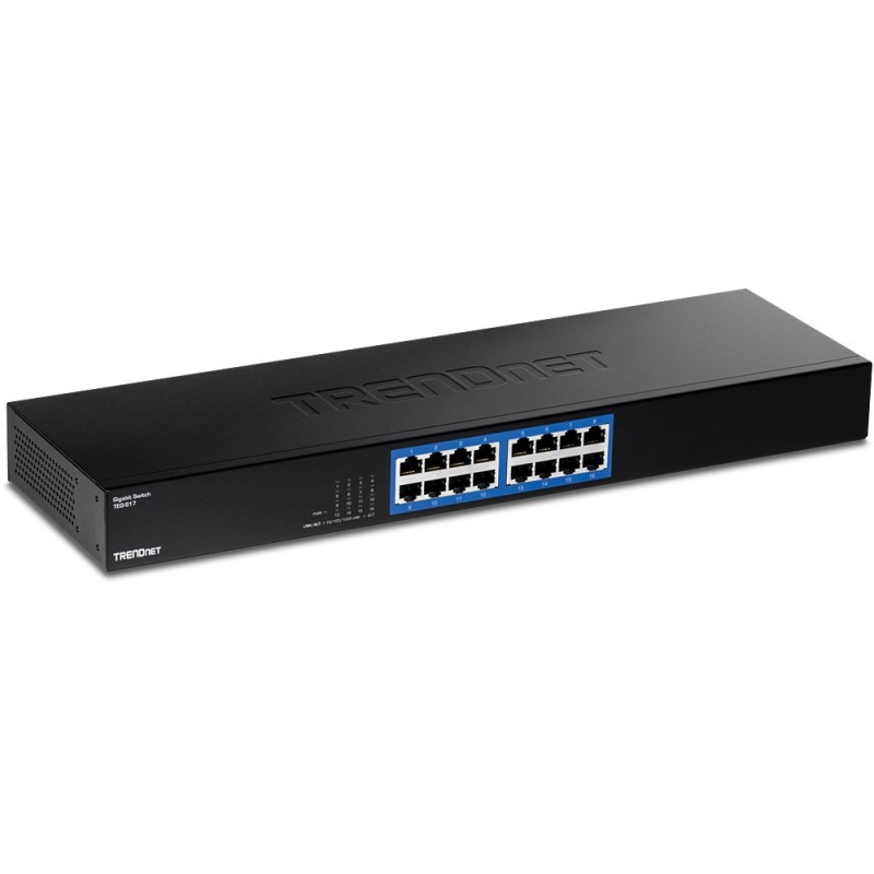 Trendnet TEG-S17 switch Gigabit Ethernet (10 100 1000) Negro