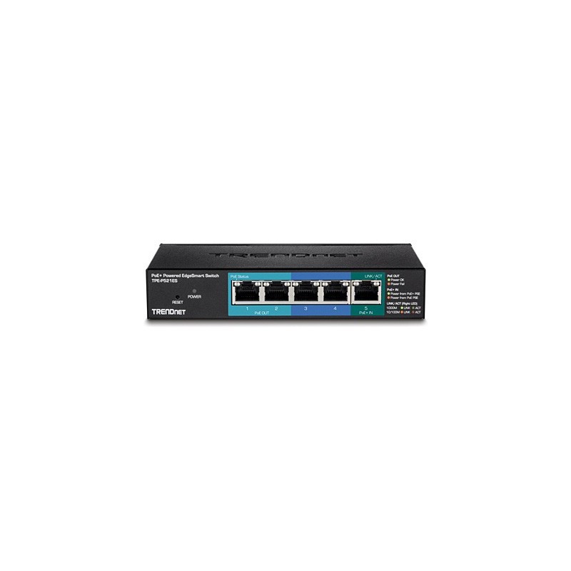 Trendnet TPE-P521ES switch Gestionado Gigabit Ethernet (10 100 1000) Energía sobre Ethernet (PoE) Ne