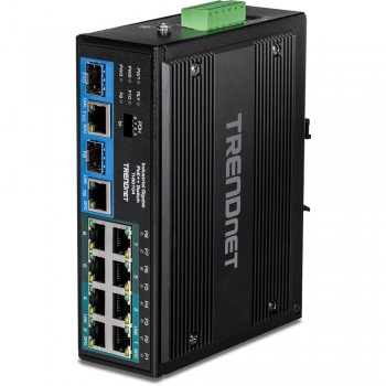 Trendnet TI-BG104 switch No administrado Gigabit Ethernet (10 100 1000) Energía sobre Ethernet (PoE)