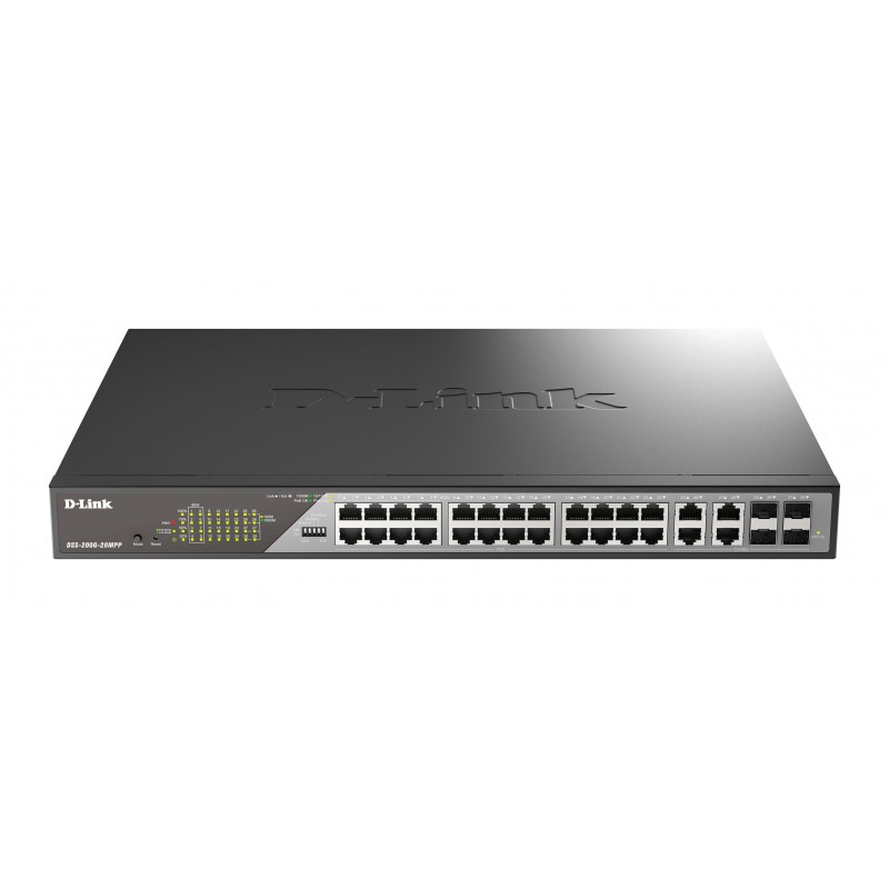 D-Link DSS-200G-28MP E switch Gestionado L2 Gigabit Ethernet (10 100 1000) Energía sobre Ethernet (P