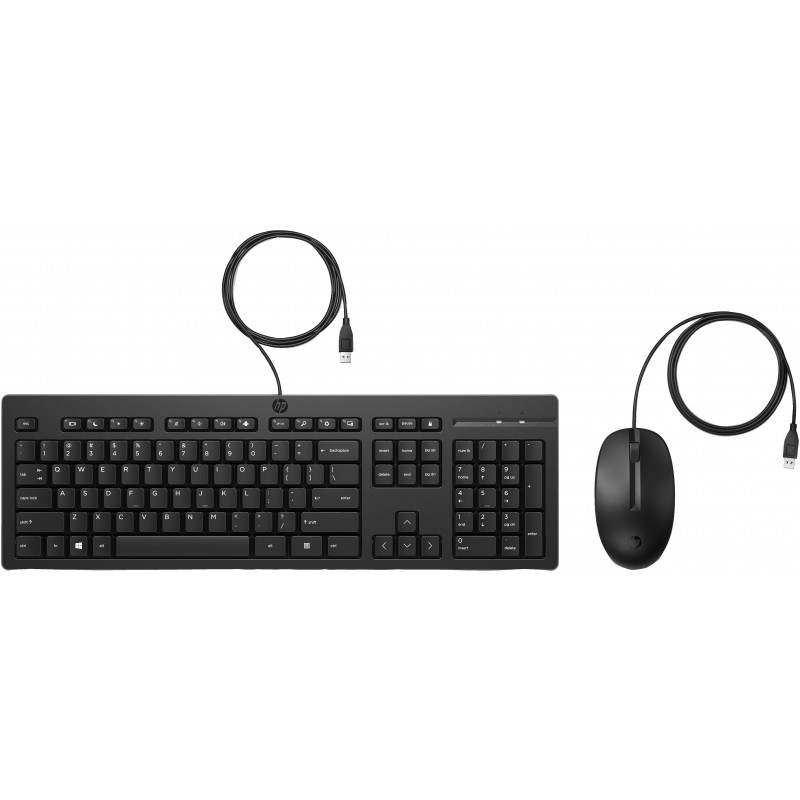 HP Combo de teclado y ratón con cable 225 286J4AA
