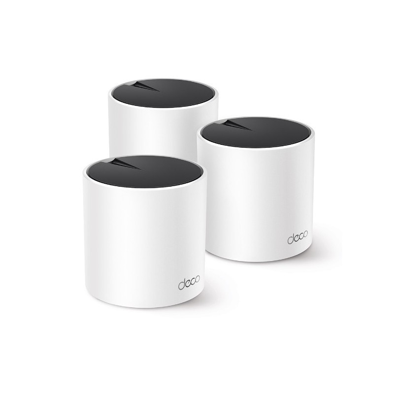 TP-Link AX3000 Doble banda (2,4 GHz   5 GHz) Wi-Fi 6 (802.11ax) Blanco 3 Interno DECO X55(3-PACK)