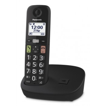 Panasonic KX-TGU110EXB teléfono Teléfono DECT Identificador de llamadas Negro
