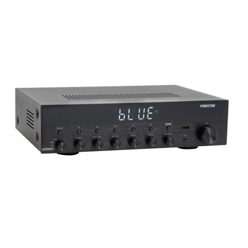 Fonestar AS6060 amplificador de audio Hogar Negro AS-6060