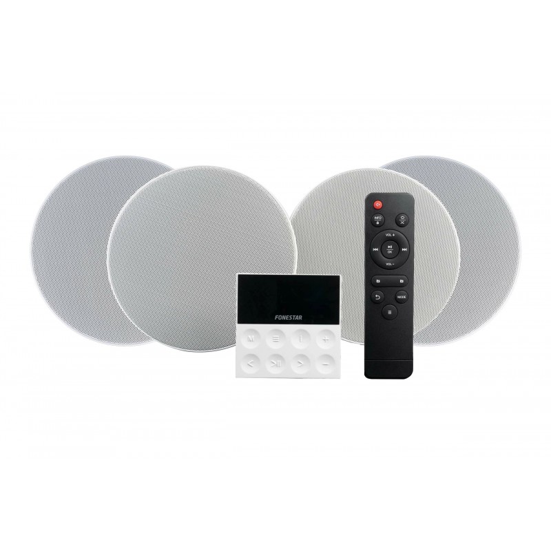 Fonestar KS-WALL-4 50 W Negro, Gris, Blanco