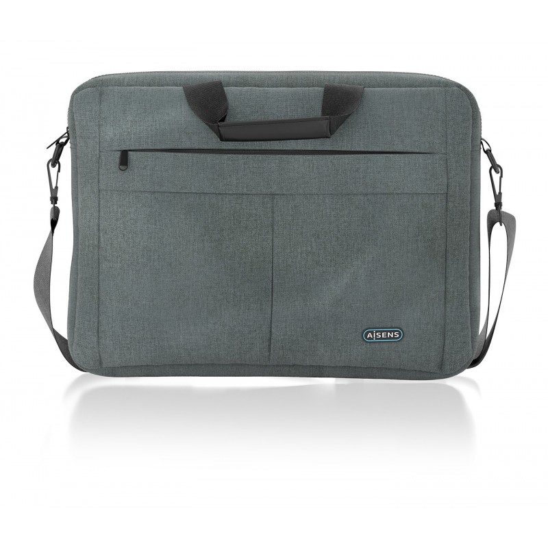 AISENS Maletin premium para portatil 15.6, Gris ASBG-BC025-GR