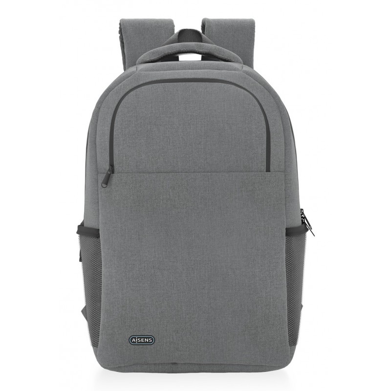 AISENS Mochila premium para portátil 15.6, Gris ASBG-BP083-GR