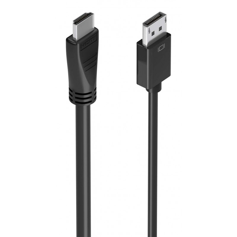 AISENS Cable conversor DisplayPort a HDMI 4K@60Hz, DP M-HDMI M, Negro, 5.0m A125-0896