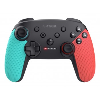 Trust GXT 1246B Muta Negro, Azul, Rojo Bluetooth Gamepad Nintendo Switch, Nintendo Switch Lite TRUSTGAMING25427