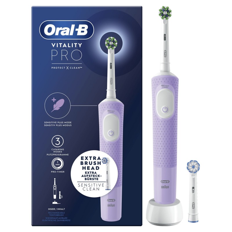 Oral-B Vitality Pro Adulto Cepillo dental oscilante Violeta CEP DENTAL VPRO PUR
