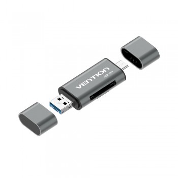 Vention Lector de Tarjetas Externo CCHH0  USB 3.0