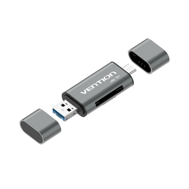 Vention Lector de Tarjetas Externo CCHH0  USB 3.0