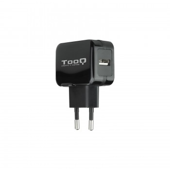 TooQ TQWC-1S01 cargador de dispositivo móvil Universal Negro Corriente alterna Interior
