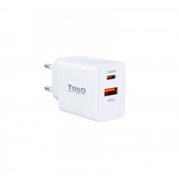 TooQ TQWC-2SC04WT cargador de dispositivo móvil Universal Blanco Corriente alterna Carga rápida Inte