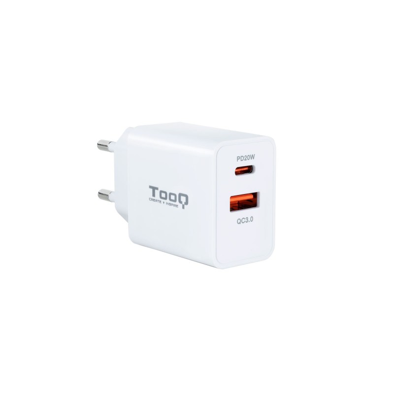 TooQ TQWC-2SC04WT cargador de dispositivo móvil Universal Blanco Corriente alterna Carga rápida Inte