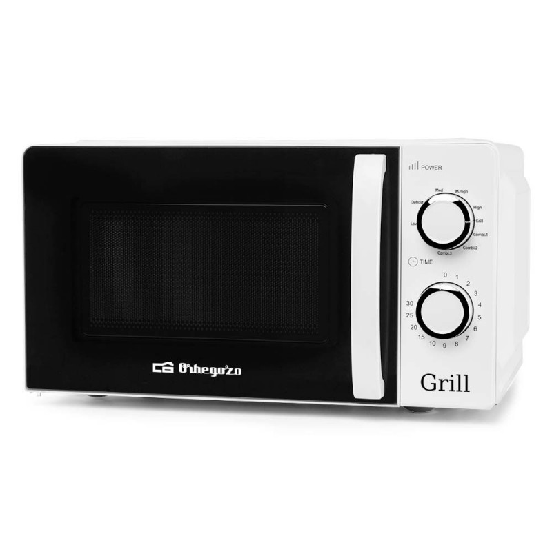 Orbegozo MIG 2130 microondas Blanco Microondas con grill Encimera 20 L 700 W 17542