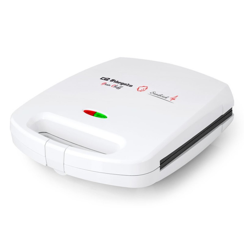 Orbegozo SW 7100 sandwichera 1500 W Blanco 17724