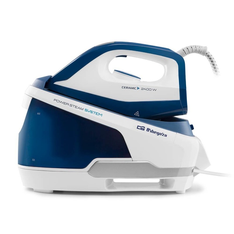 Orbegozo VP 8600 2400 W 2 L Suela de Ceranium Azul, Blanco 17764 OR