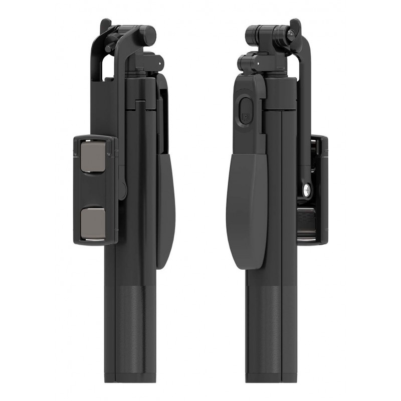 AISENS Palo Tripode Para Selfie Con Mando A Distancia Bluetooth 3 En 1, Negro SS01ST-299