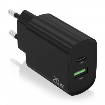 AISENS A110-0755 cargador de dispositivo móvil Universal Negro Corriente alterna Carga rápida Interi