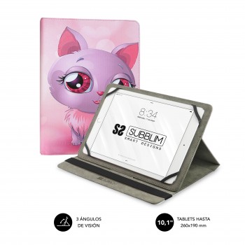 SUBBLIM Funda Tablet Universal TRENDY CASE CAT 10.1" SUB-CUT-4TC002