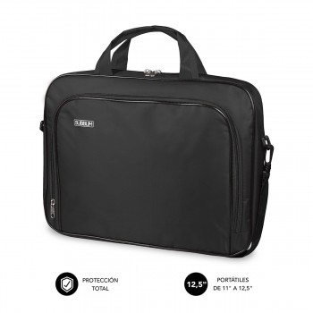 SUBBLIM Maletín Ordenador Oxford Laptop Bag 11-12,5" Black SUB-LB-1OLB001