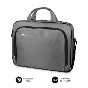 SUBBLIM Maletín Ordenador Oxford Laptop Bag 11-12,5" Grey SUB-LB-1OLB002
