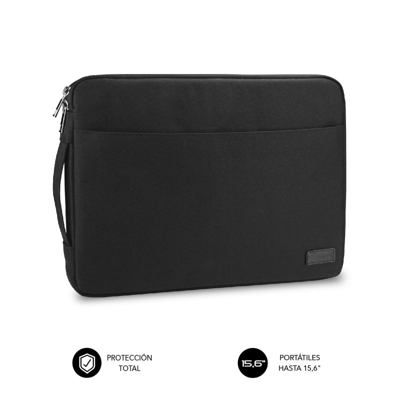SUBBLIM Funda Ordenador Urban Laptop Sleeve 15,6" Black SUB-LS-0PS0101