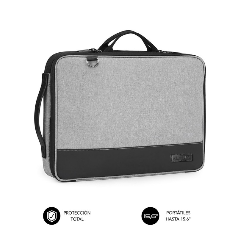 SUBBLIM SUB-LS-2AS0001 maletines para portátil 35,6 cm (14") Funda Gris