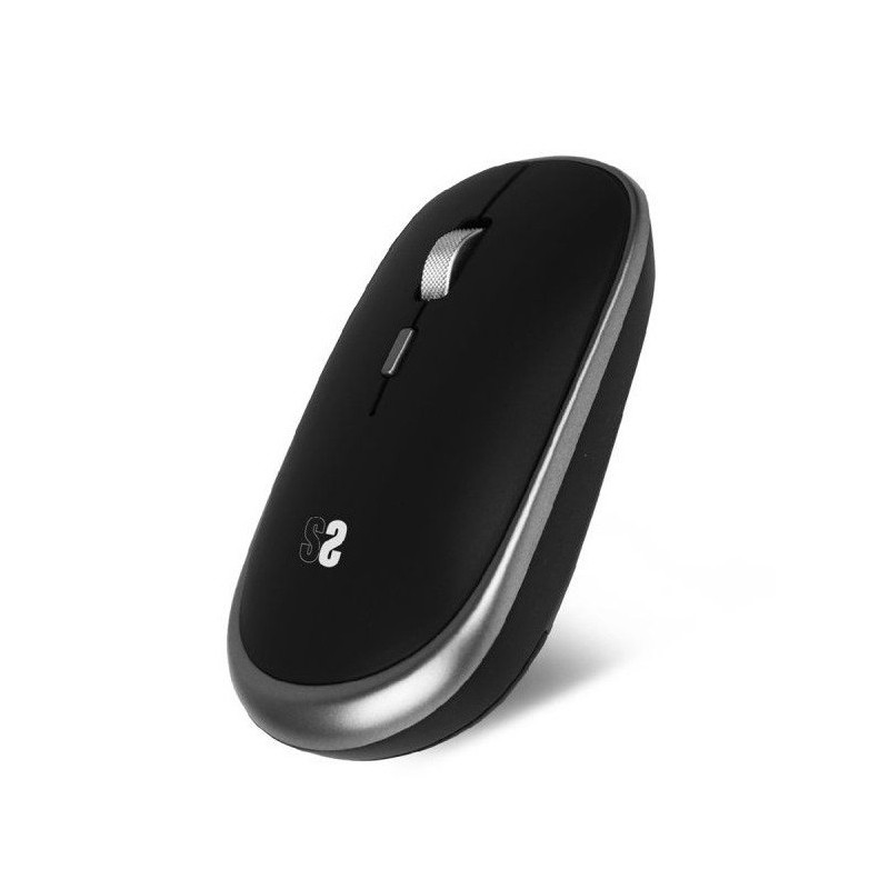 SUBBLIM Ratón Inalámbrico Mini Wireless Mini Mouse Space Grey SUBMO-RFM0002