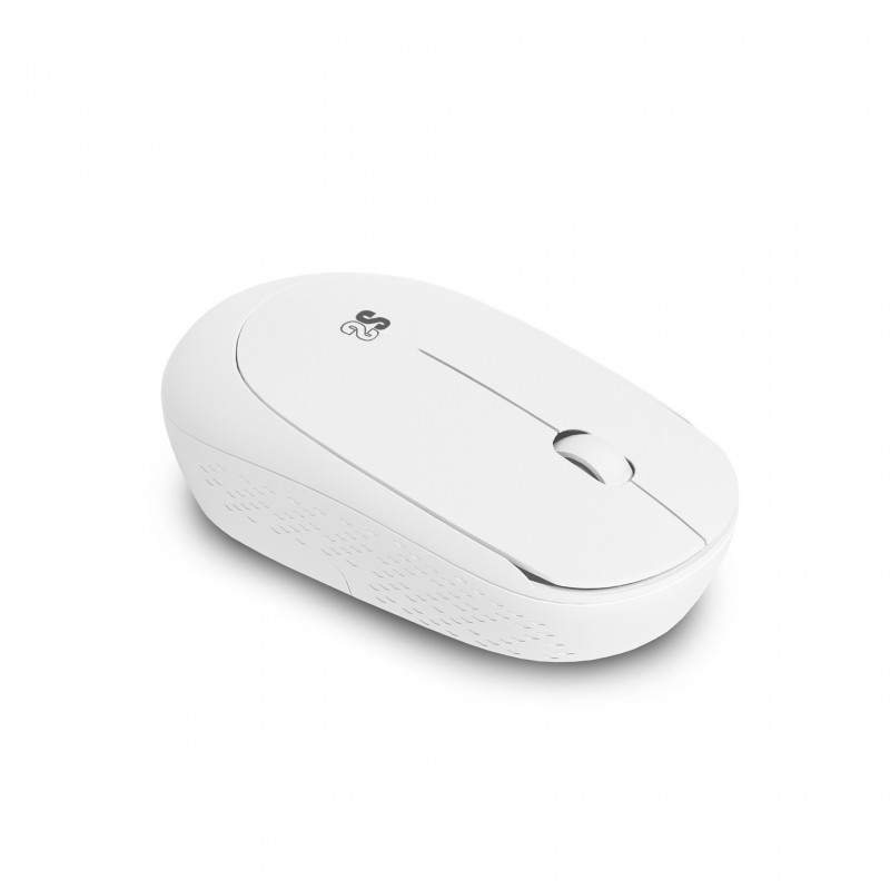 SUBBLIM Ratón Business Plus Silencioso inalámbrico 2.4G 1200 DPI Blanco SUBMO-B2SW011