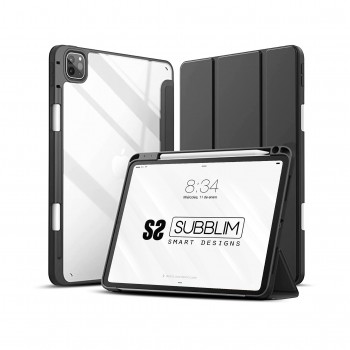 SUBBLIM Funda Tablet Clear Shock Case Ipad Pro 12,9" 2022 2021 2020 SUBCST-5SC420