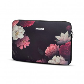 SUBBLIM Funda Ordenador Neopreno Trendy Sleeve Neo Flowers 13,3-14" SUBLS-SKIN101