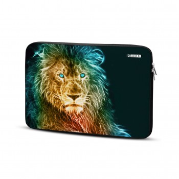 SUBBLIM Funda Ordenador Neopreno Trendy Sleeve Neo Lion 15,6" SUBLS-SKIN153