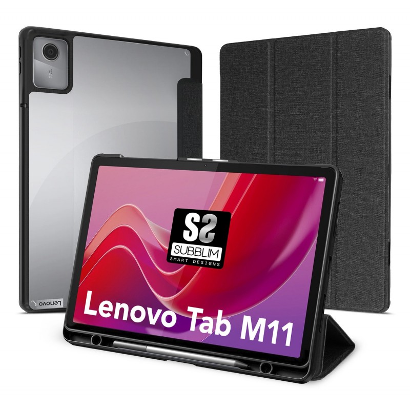 SUBBLIM SUBCST-5SC130 funda para tablet 27,9 cm (11") Folio Negro